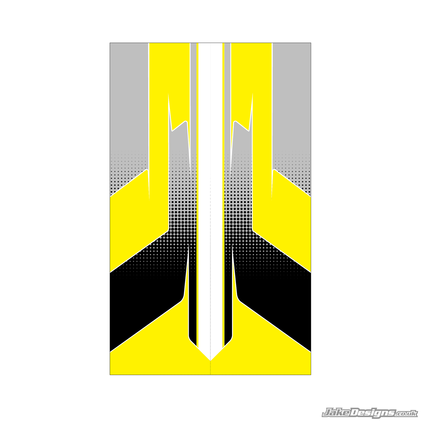 Halftone Style Custom Trolley Sticker Kit