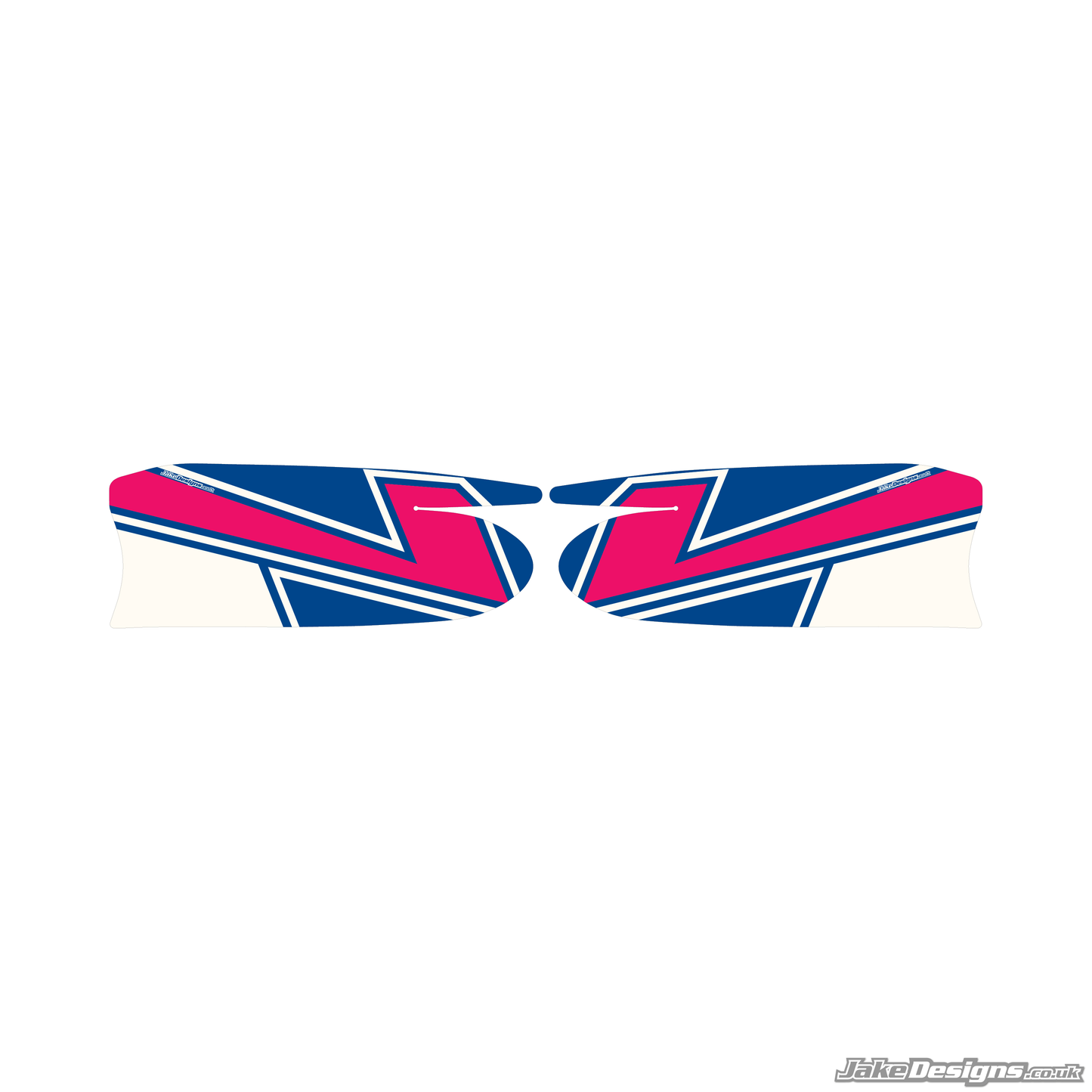 Kosmic Mercury Replica Set Of Sidepods Sticker (2019)