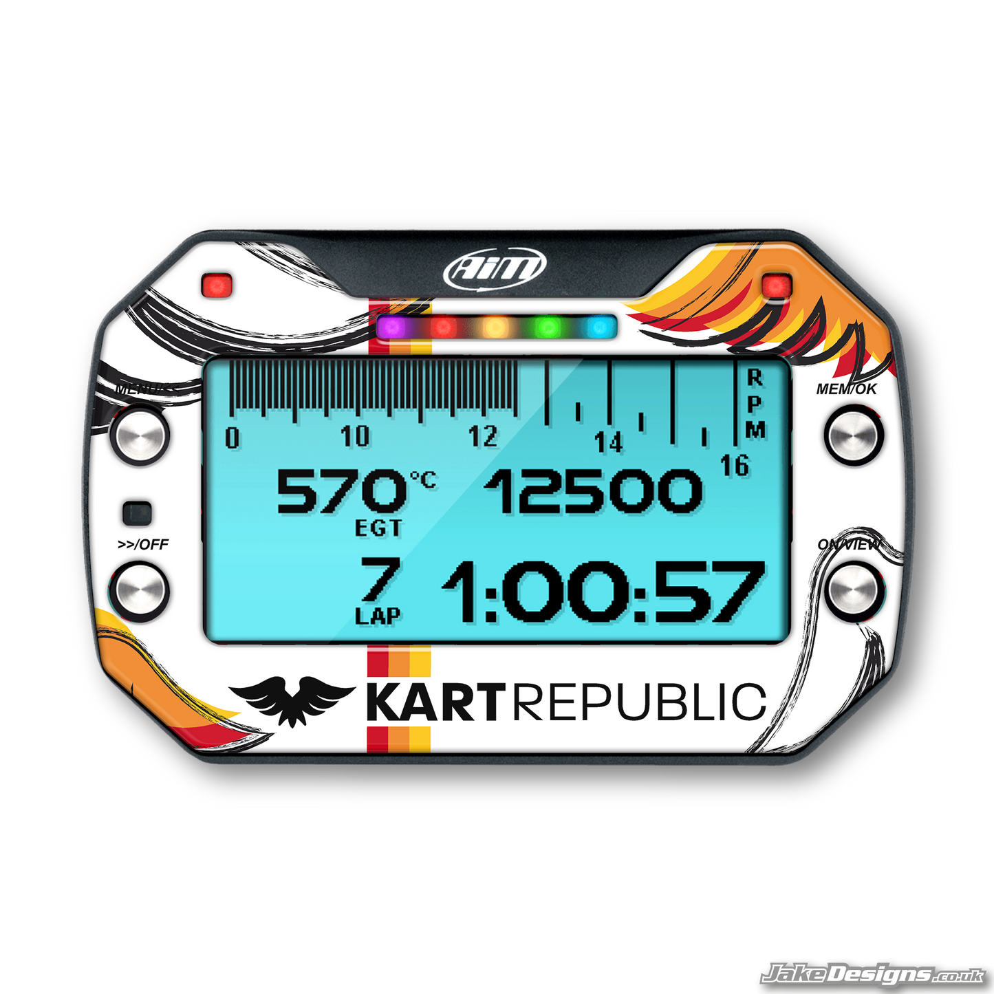 Kart Republic Style Mychron 5 Gel Sticker