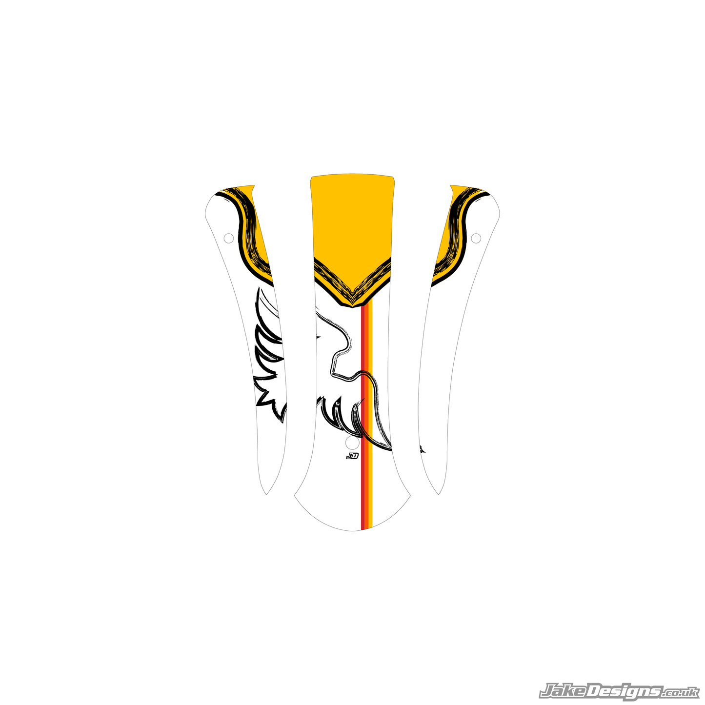 (KR) Kart Republic Replica Nassau Sticker