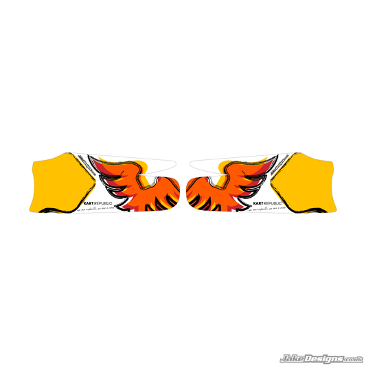 Kart Republic Replica Set Of Sidepods Sticker