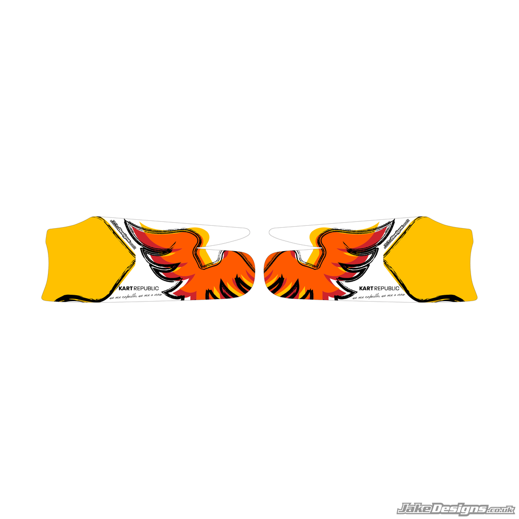 Kart Republic Replica Set Of Sidepods Sticker