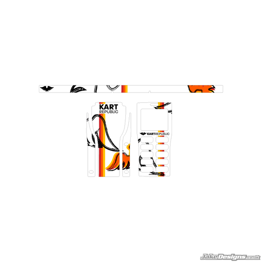 Kart Republic Style Unipro Stopwatch Stickers