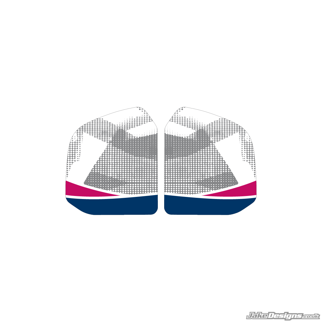 Kosmic Mercury Replica Tank Sticker Kit (2012)