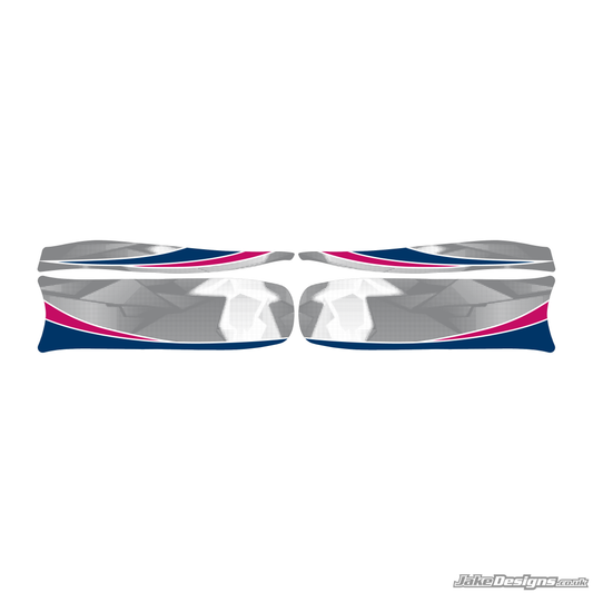 Kosmic Mercury Replica Set Of Sidepods Sticker (2012)