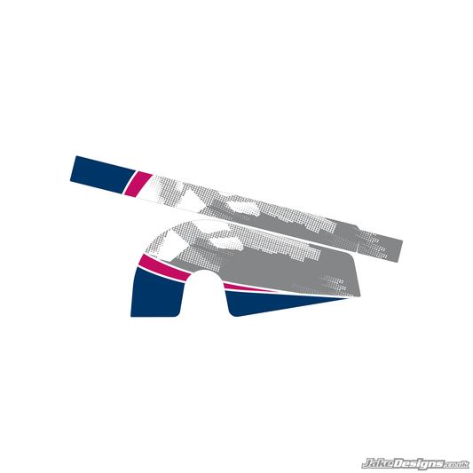 Kosmic Mercury Replica Chain Guard Sticker Kit (2012)