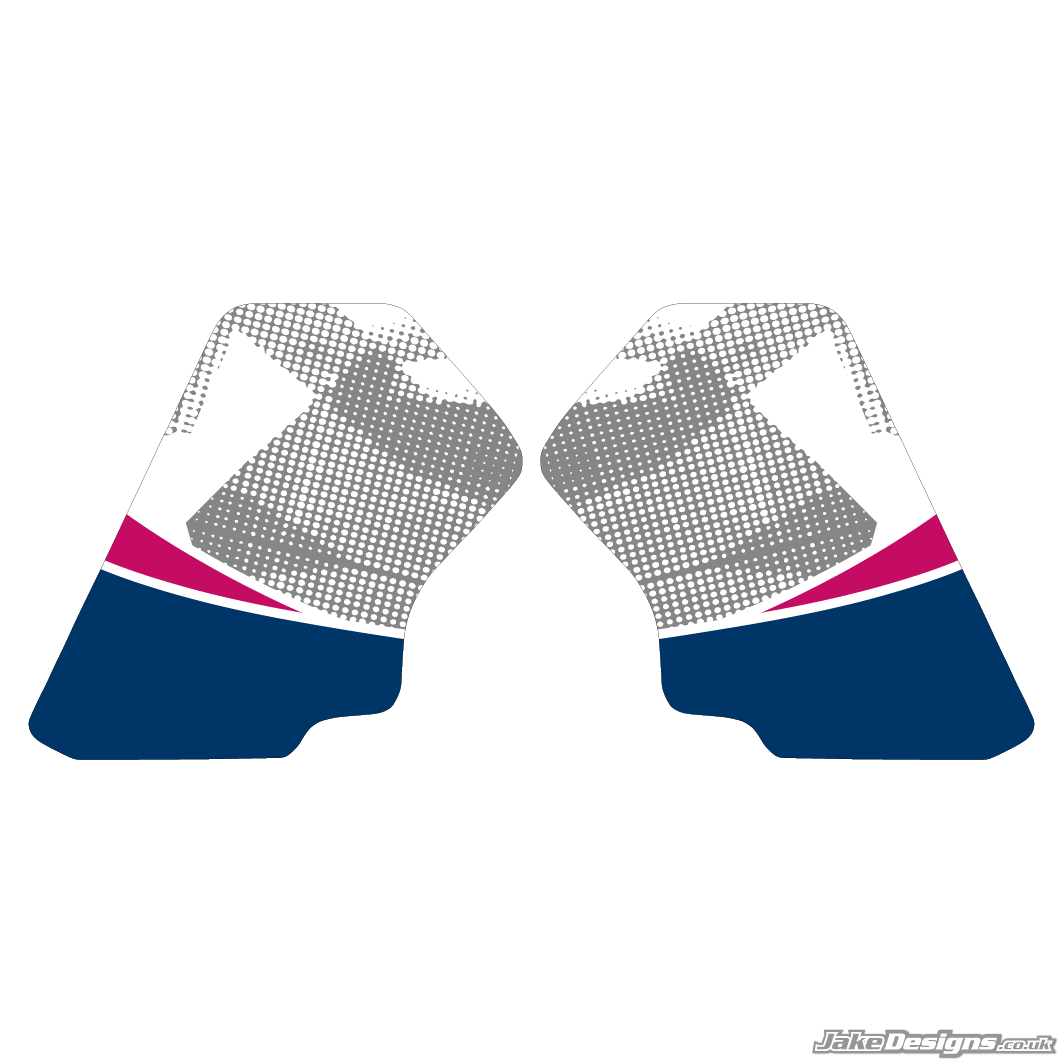 Kosmic Mercury Replica Tank Sticker Kit (2012)