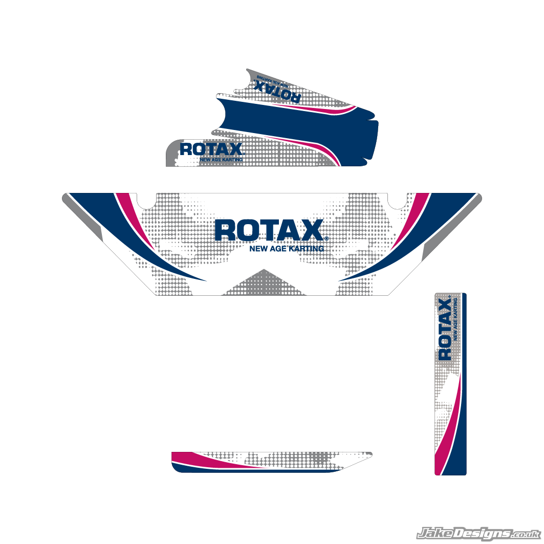 Kosmic Mercury Replica DD2 / Rotax Max Radiator Stickers (2012)