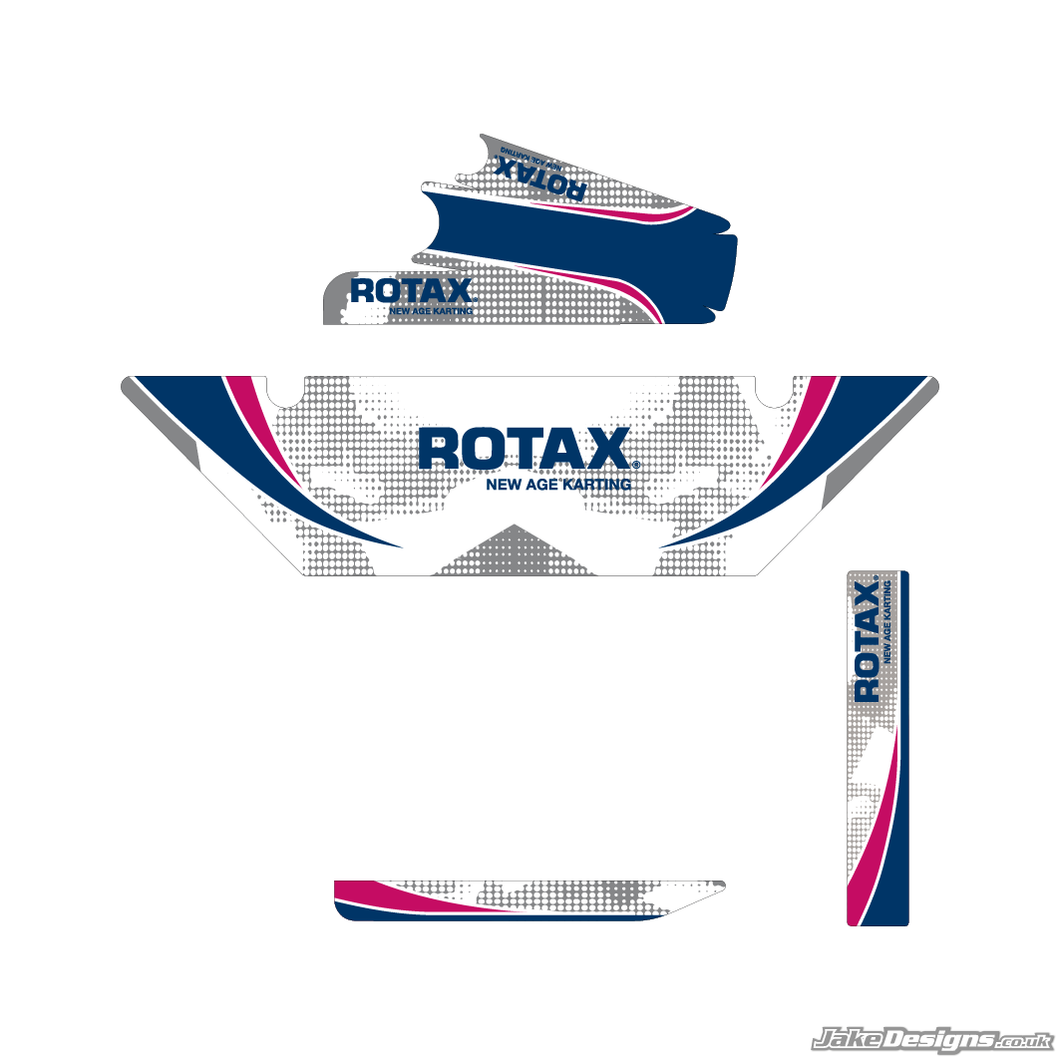 Kosmic Mercury Replica) Rotax Max Radiator Stickers (2012)