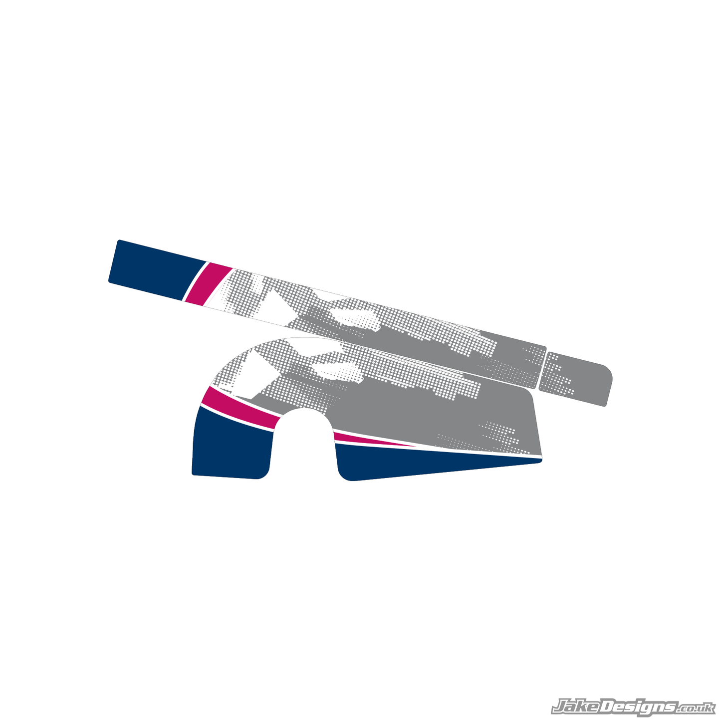 Kosmic Mercury Replica Chain Guard Sticker Kit (2012)