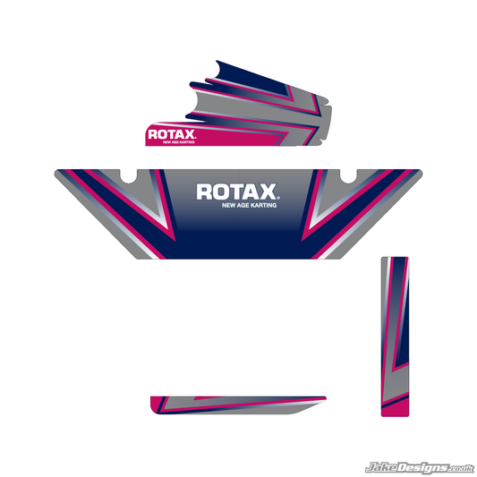 MA15 Kosmic Mercury Replica DD2 / Rotax Max Radiator Stickers (2015)