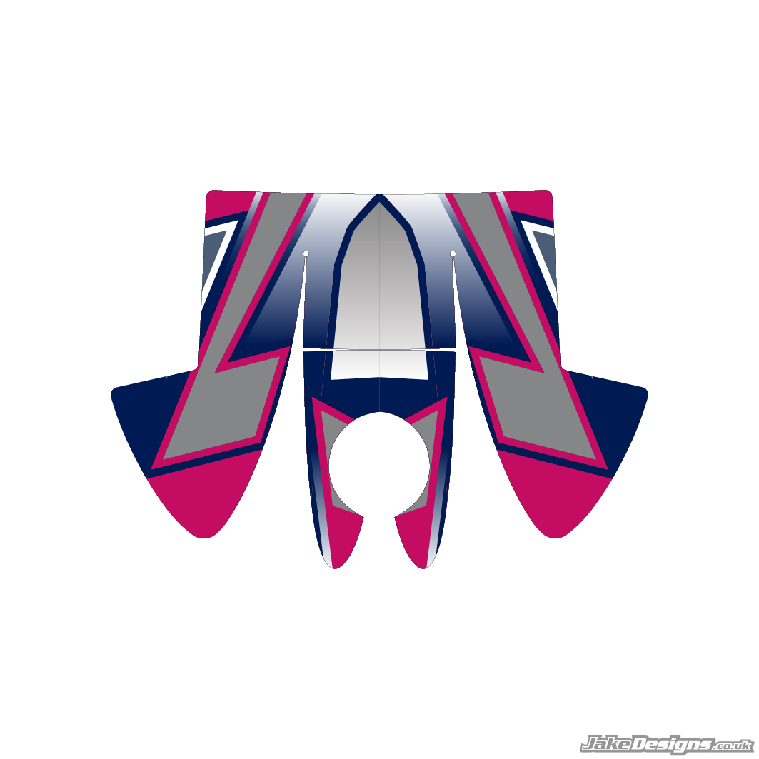 Kosmic Mercury MY15 Replica IAME Gazelle 60CC Airbox Sticker Kit (2015)