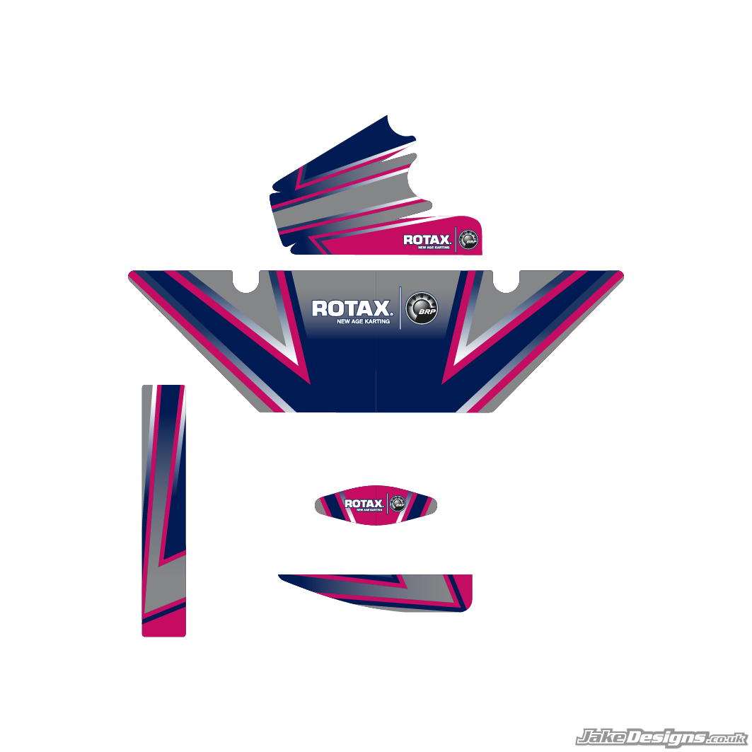 MA15 Kosmic Mercury Replica Rotax Max Radiator Stickers (2015 ...