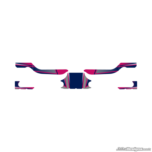 Kosmic Mercury MY15 Replica Rear Bumper Sticker Kit (2015)