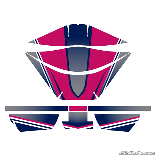 Kosmic Mercury MY15 Replica Rotax Airbox Sticker Kit (2015)