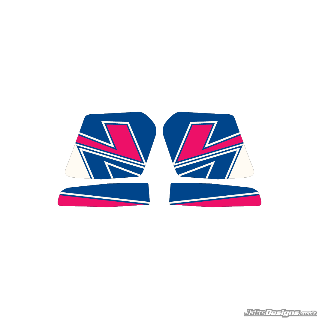 Kosmic Mercury Replica Tank Sticker Kit (2019 - OTK)