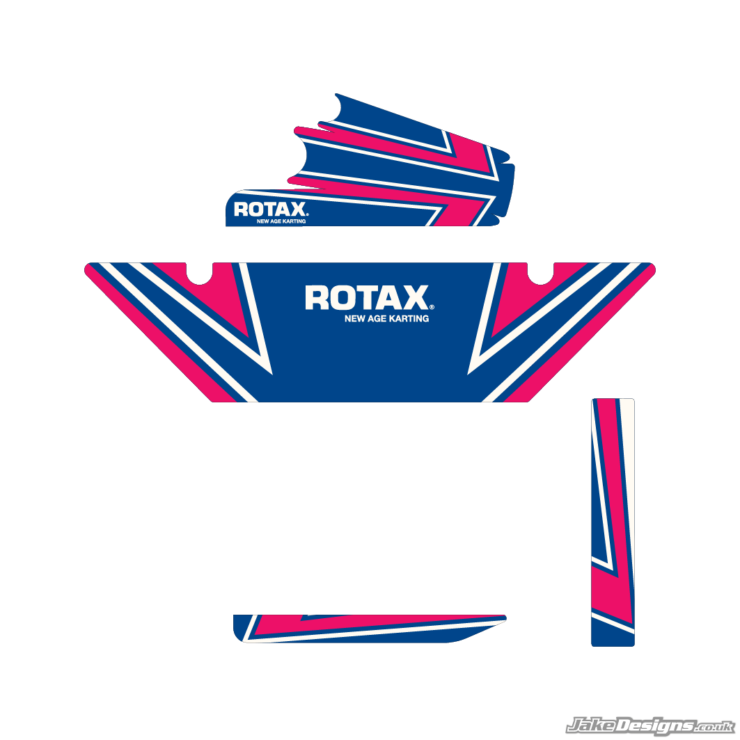 Kosmic Mercury Replica DD2 / Rotax Max Radiator Stickers (2019)