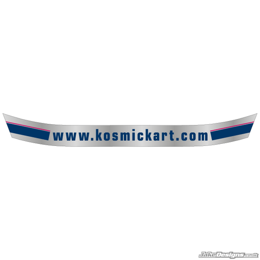 Kosmic Mercury Style Visor Stickers