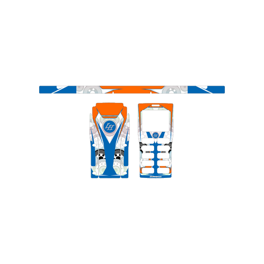 LH (Lewis Hamilton) Style Unipro Stopwatch Stickers