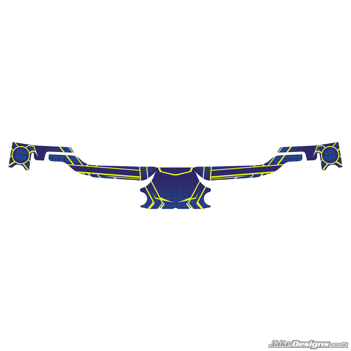 2022 LN Lando Norris Replica Rear Bumper Sticker Kit