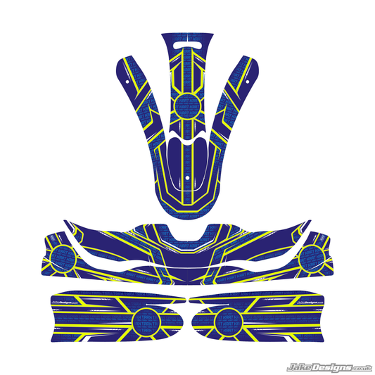 2022 LN Lando Norris Replica Sticker Kit