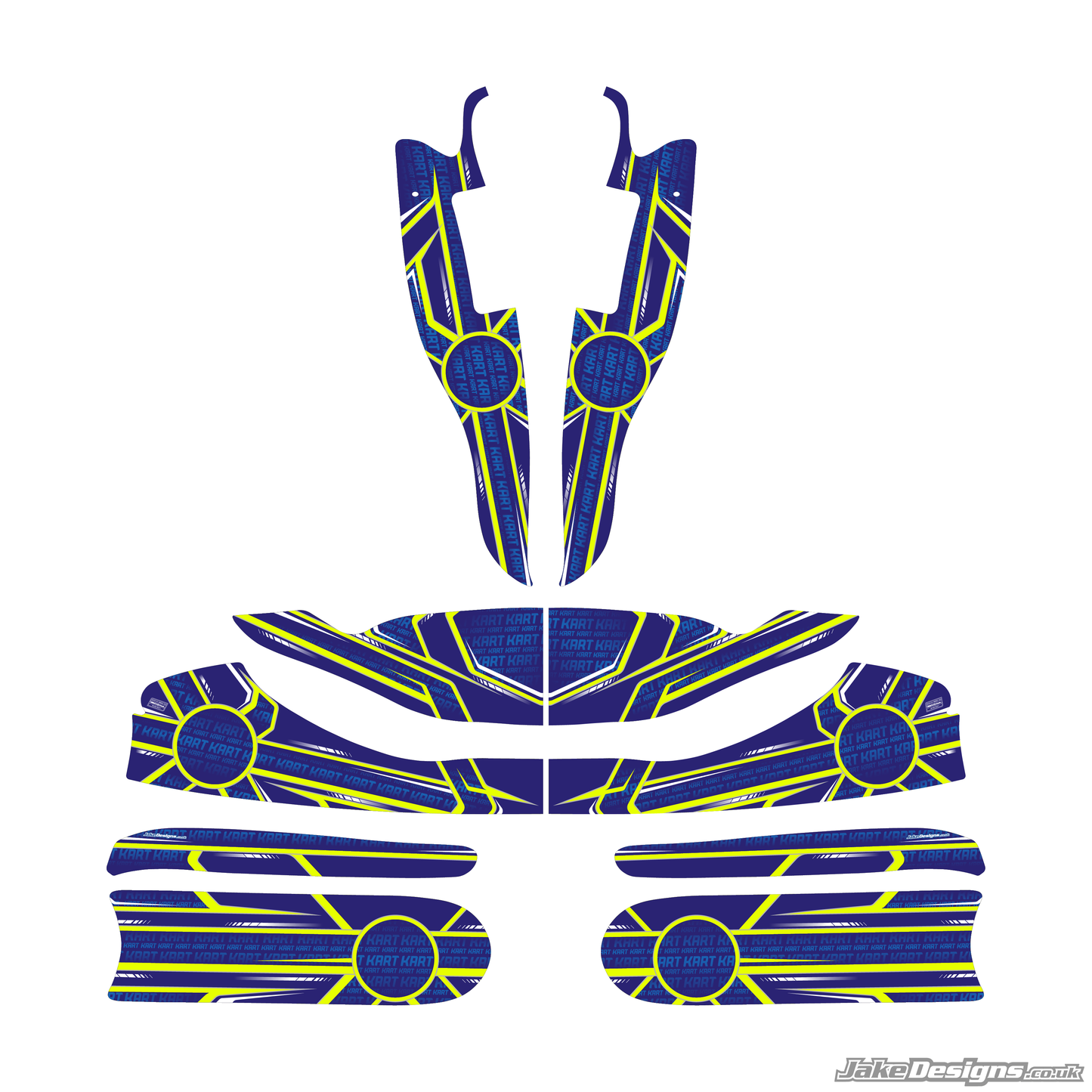 2022 LN Lando Norris Replica Sticker Kit