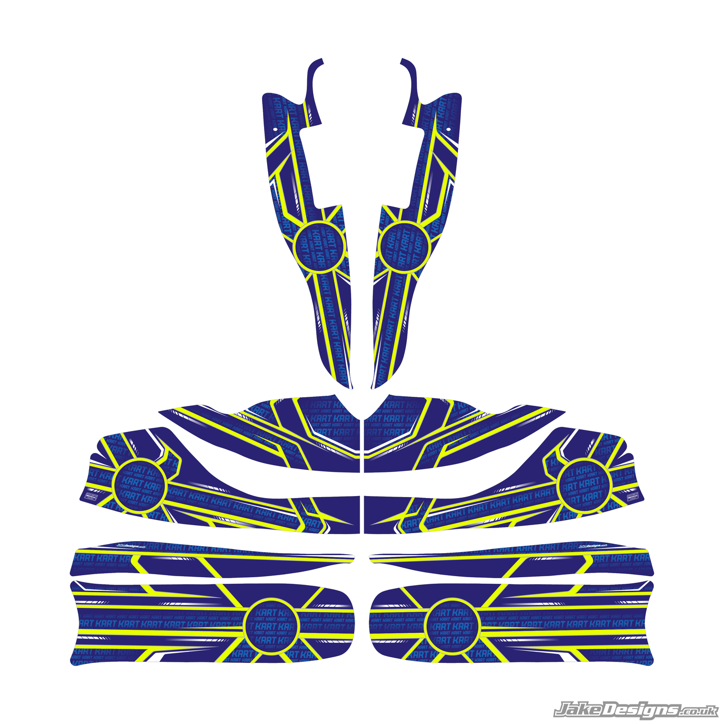 2022 LN Lando Norris Replica Sticker Kit