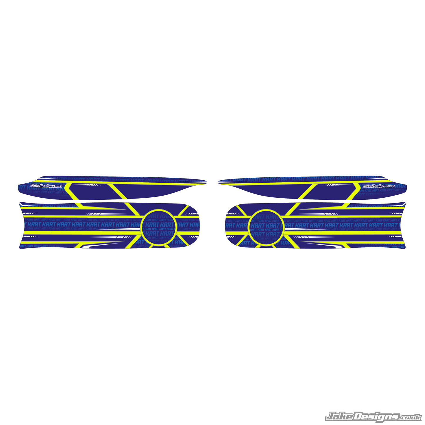 2022 LN Lando Norris Replica Set Of Sidepods Sticker