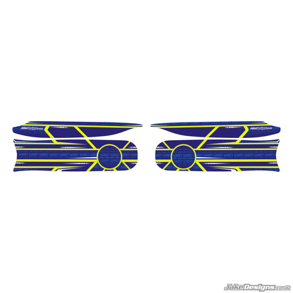2022 LN Lando Norris Replica Set Of Sidepods Sticker