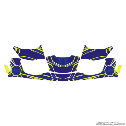 2022 LN Lando Norris Replica Set Of Sidepods Sticker