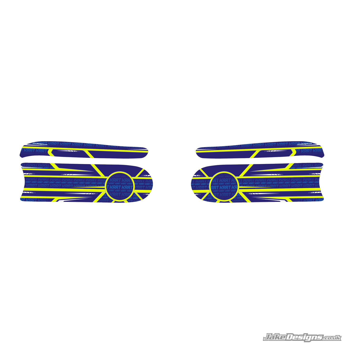 2022 LN Lando Norris Replica Set Of Sidepods Sticker