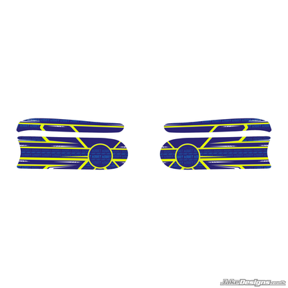2022 LN Lando Norris Replica Set Of Sidepods Sticker