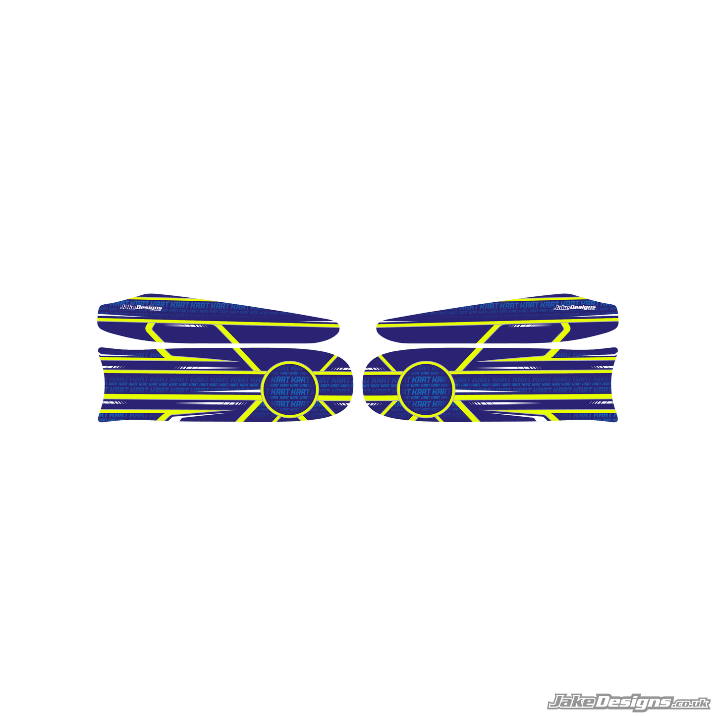 2022 LN Lando Norris Replica Set Of Sidepods Sticker