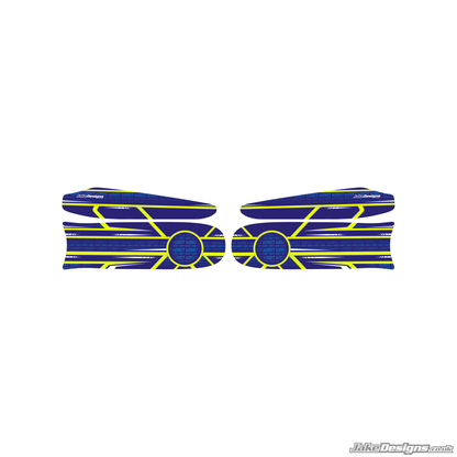 2022 LN Lando Norris Replica Set Of Sidepods Sticker