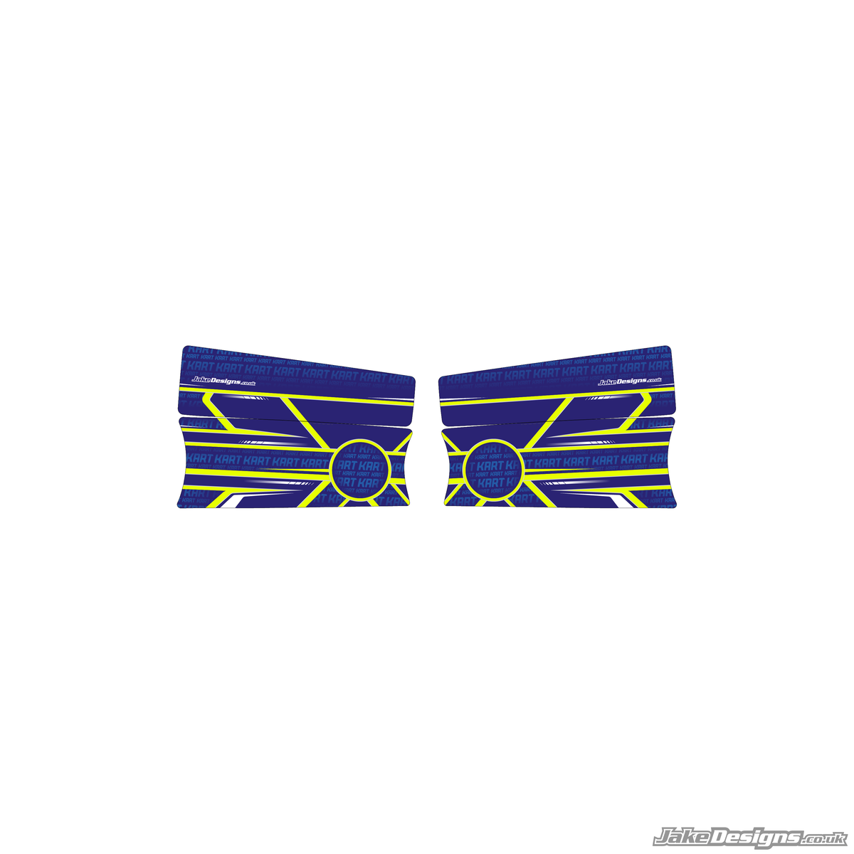 2022 LN Lando Norris Replica Set Of Sidepods Sticker