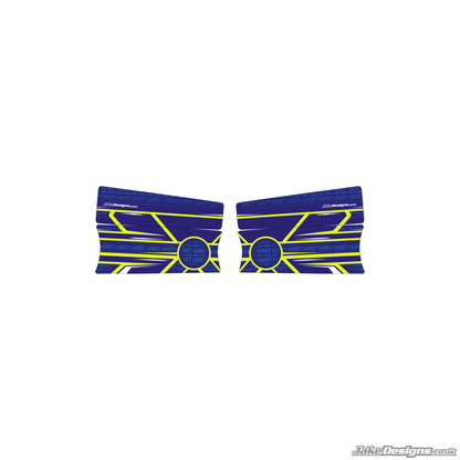 2022 LN Lando Norris Replica Set Of Sidepods Sticker