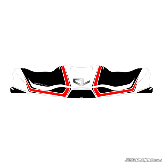 Leclerc Kart Replica Nosecone Sticker (2026)