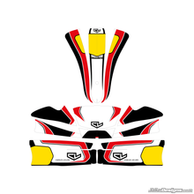 Load image into Gallery viewer, Leclerc Kart Replica Sticker Kit
