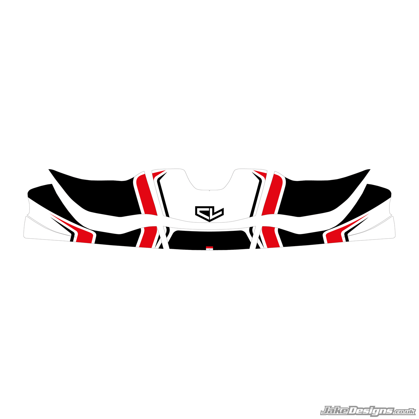 Leclerc Kart Replica Nosecone Sticker