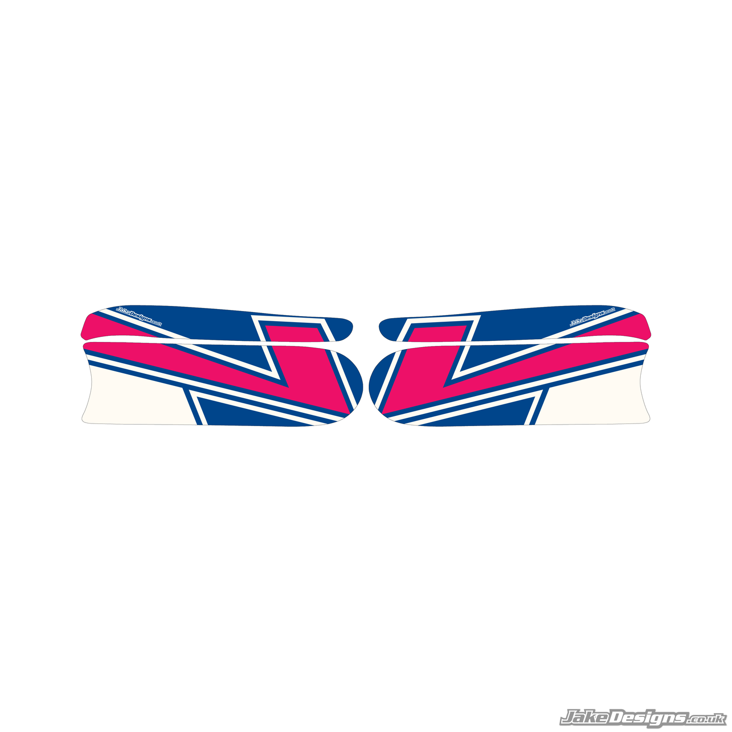 Kosmic Mercury Replica Set Of Sidepods Sticker (2019)