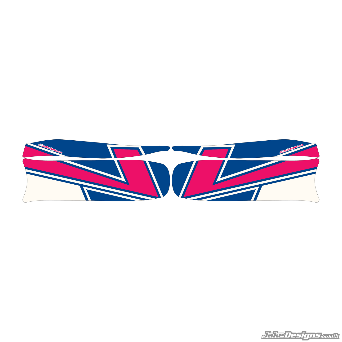 Kosmic Mercury Replica Set Of Sidepods Sticker (2019)