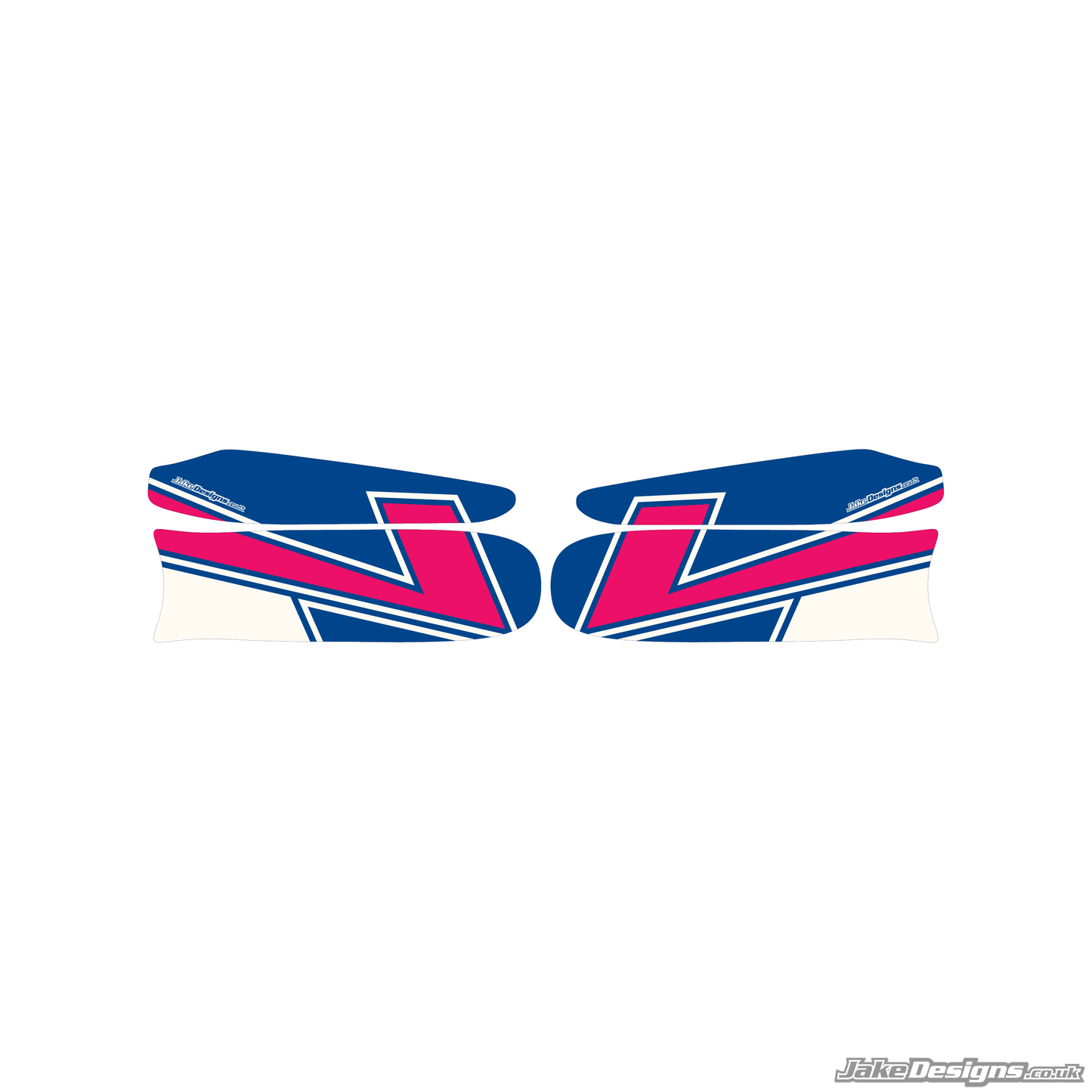 Kosmic Mercury Replica Set Of Sidepods Sticker (2019)