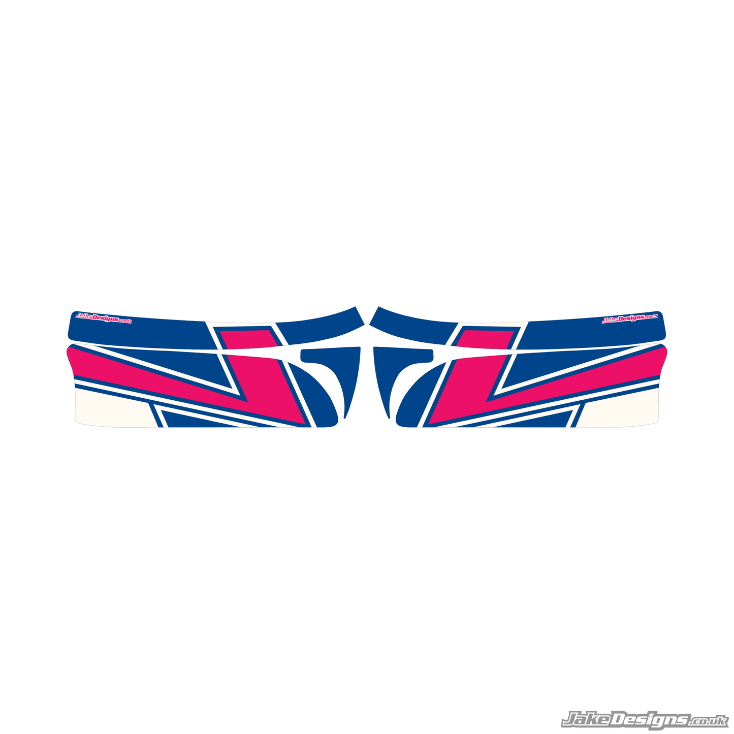 Kosmic Mercury Replica Set Of Sidepods Sticker (2019)