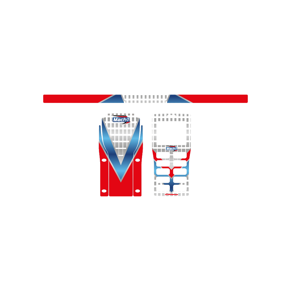 Mach1 Style Unipro Stopwatch Stickers