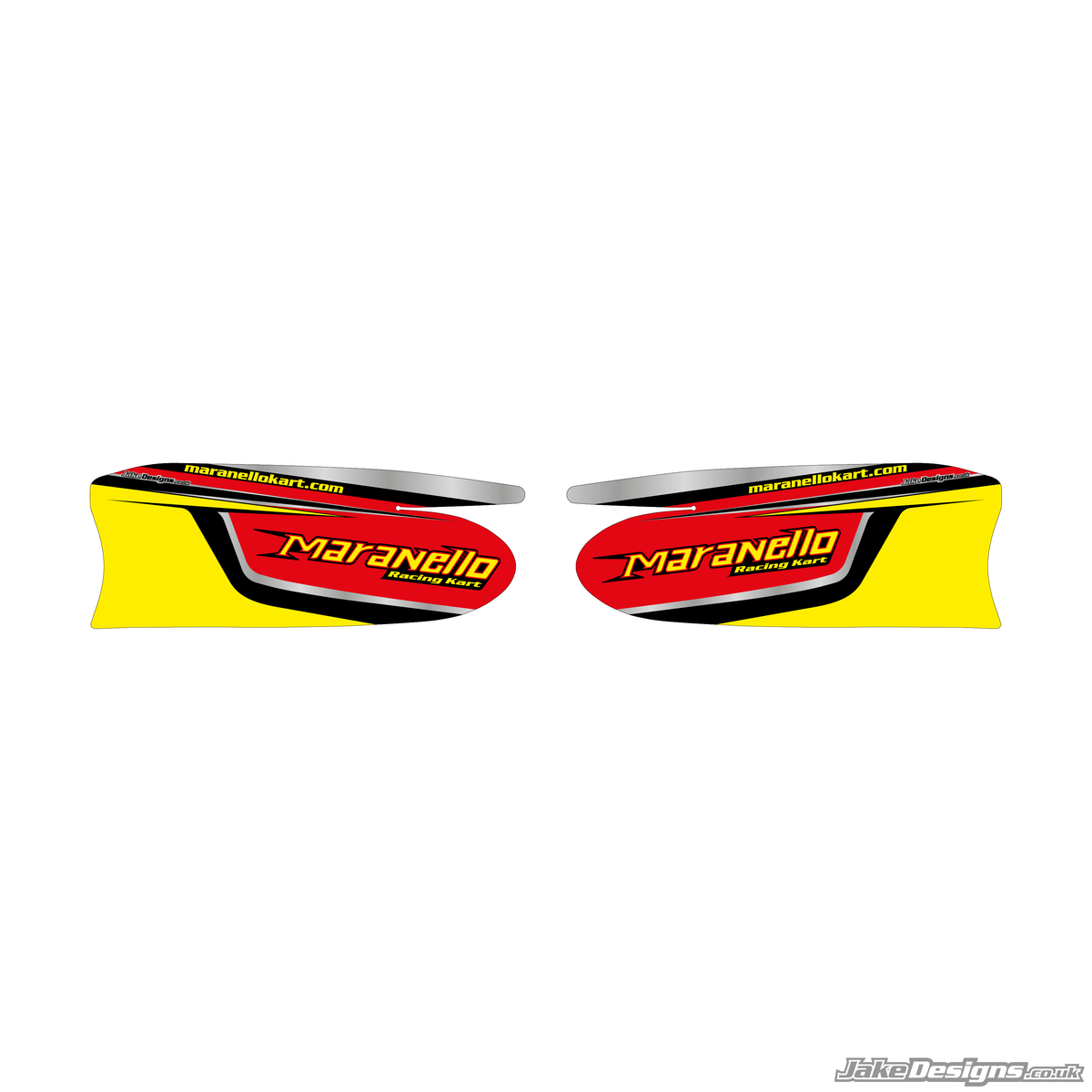 Maranello Replica Set Of Sidepods Sticker (2014)