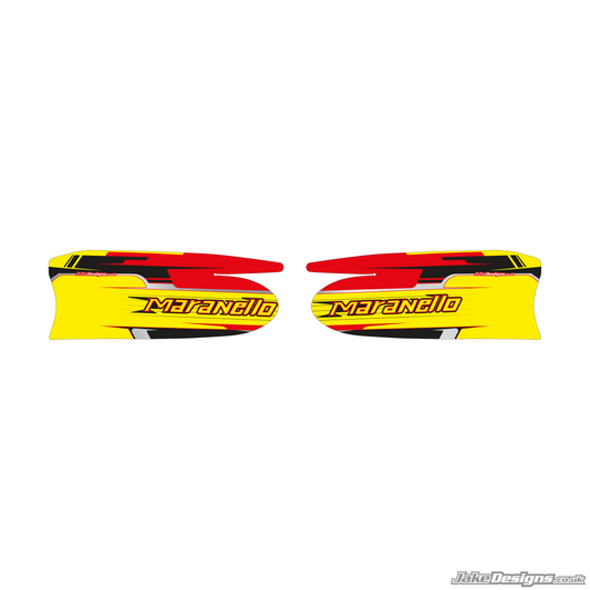 Maranello Replica Set Of Sidepods Sticker (2023)