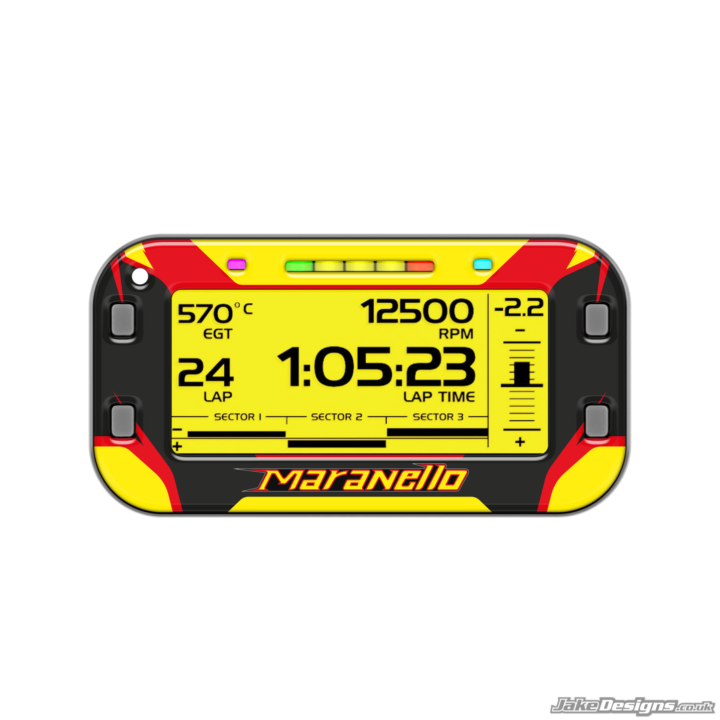 Maranello Style Mychron 6 Gel Sticker (2024)