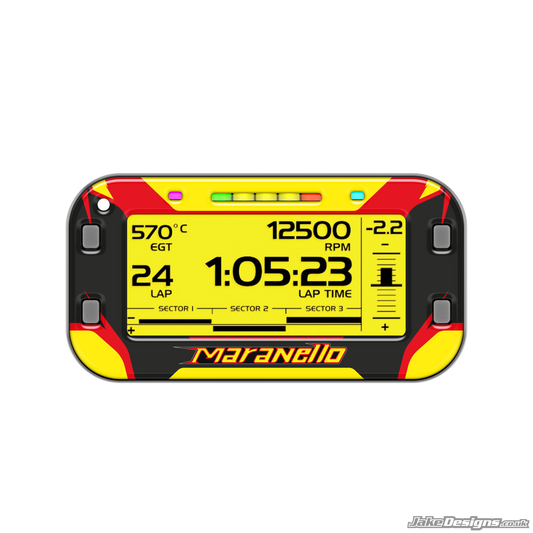 Maranello Style Mychron 6 Gel Sticker (2024)