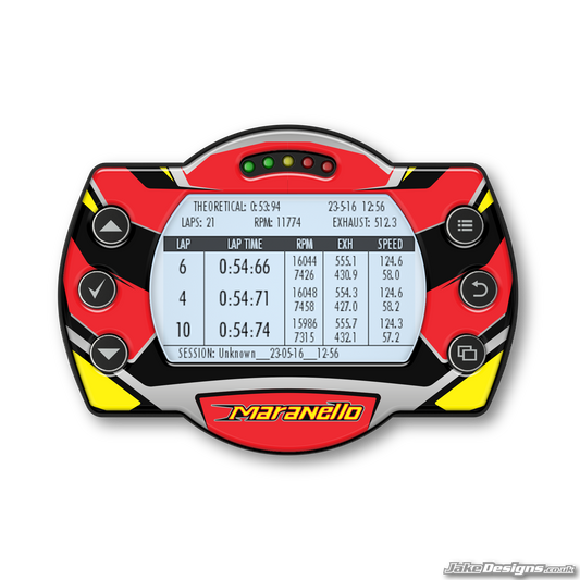 Maranello Style Unipro Gel Sticker (2014)
