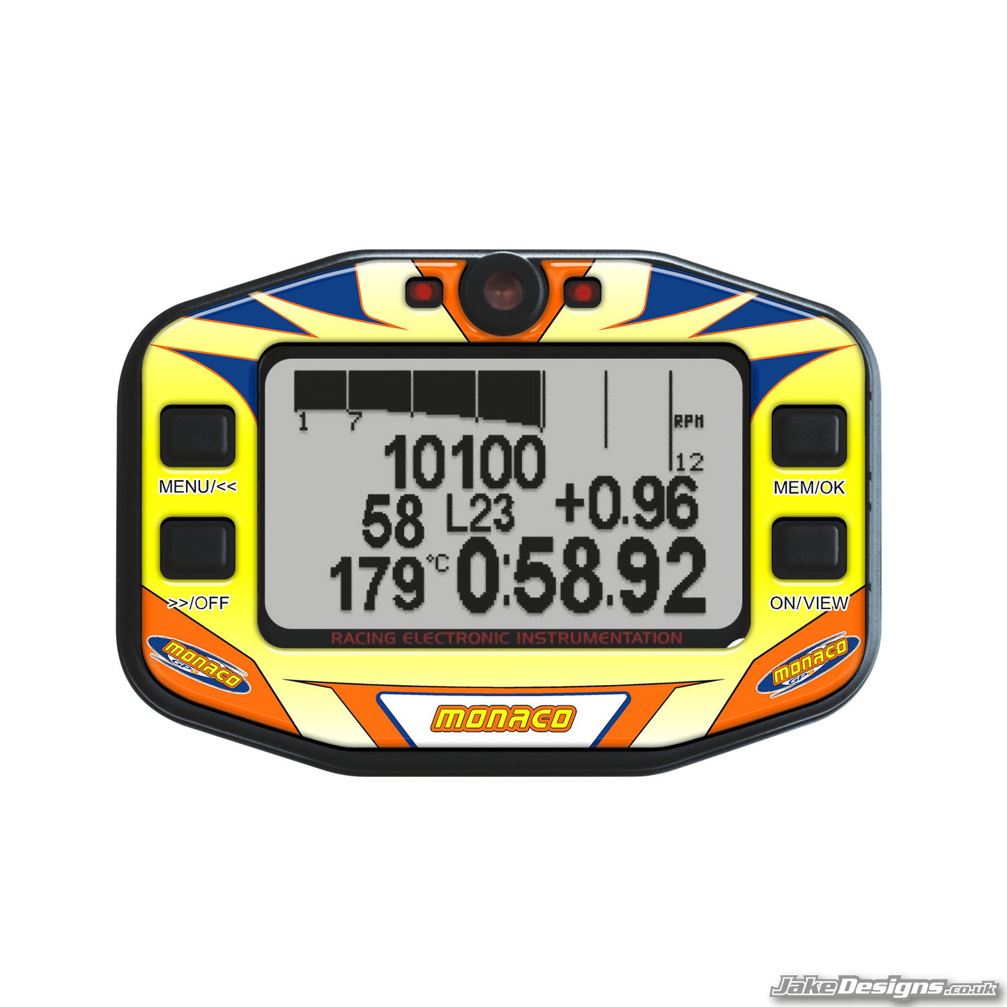 Monaco Style Mychron 4 Gel Sticker